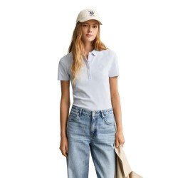 Тениска Gant 4201535 short sleeve T-shirt - Blue (Light Blue) тениска,мъжки,тениски,дамски,тениски,gant,4201535,short,sleeve,t,shirt,blue,(light,blue)