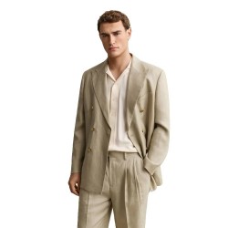 Сако Gant 7706362 Linen blazer - Beige (Faded Beige) сако,мъжки,сака,gant,7706362,linen,blazer,beige,(faded,beige)