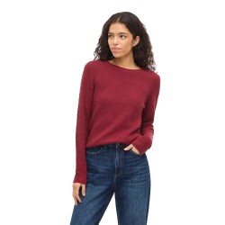 Блуза Vila Dalo O-Neck Knit sweater - Red (Anemone) блуза,дамски,пуловери,дамски,плетени,дрехи,vila,dalo,o,neck,knit,sweater,red,(anemone)