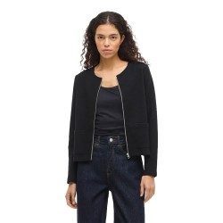 Жилетка Vila Garden Short cardigan - Black (Black Beauty) жилетка,дамски,пуловери,дамски,плетени,дрехи,vila,garden,short,cardigan,black,(black,beauty)