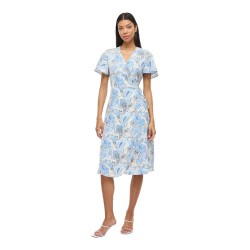 рокля,дамски,поли,и,рокли,vila,lovie,wrap,short,sleeve,midi,dress,blue,(all,aboard,pae)