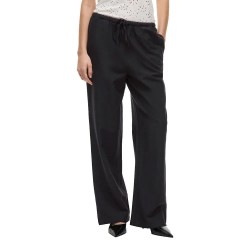 Панталони Vila Prisilla Wides pants - Black (Black Beauty) панталони,мъжки,панталони,дамски,панталони,vila,prisilla,wides,pants,black,(black,beauty)