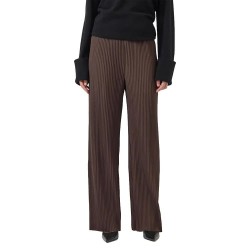 Панталони Yas Alisa high waist pants - Brown (Chocolate Brown) панталони,дамски,панталони,yas,alisa,high,waist,pants,brown,(chocolate,brown)