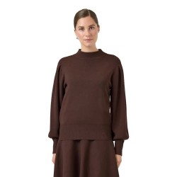 Блуза Yas Fonny Knit sweater - Brown (Chocolate Brown) блуза,дамски,пуловери,дамски,плетени,дрехи,yas,fonny,knit,sweater,brown,(chocolate,brown)