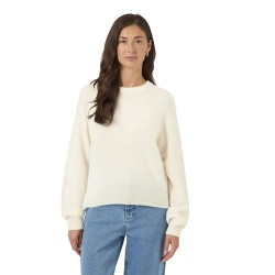 блуза,дамски,пуловери,дамски,плетени,дрехи,yas,johi,wool,blend,sweater,beige,(pristine)