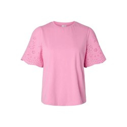 дамски,блузи,yas,lex,top,emb,short,sleeve,blouse,pink,(moonlite,mauve)