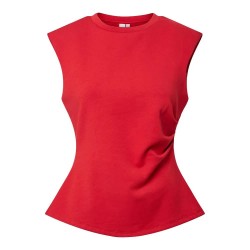 дамски,блузи,yas,pina,top,sleeveless,blouse,red,(poinsettia)