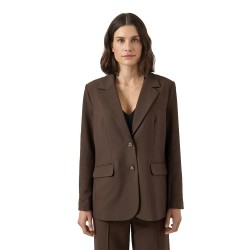 сако,дамски,сака,yas,reemaj,blazer,brown,(chocolate,brown)