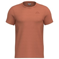 тениска,мъжки,тениски,дамски,тениски,kappa,cafers,slim,short,sleeve,t,shirt,brown,(pink,clay,red,ginger)