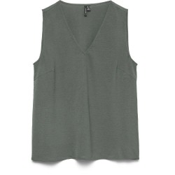 тениска,мъжки,тениски,дамски,тениски,vero,moda,alva,sleeveless,v,neck,t,shirt,green,(laurel,wreath)