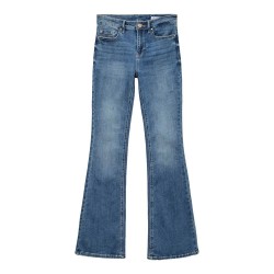 Дънки Vero moda Flash Flared Petite jeans - Blue (Medium Blue Denim) дънки,дамски,панталони,vero,moda,flash,flared,petite,jeans,blue,(medium,blue,denim)