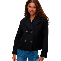 Яке Vero moda Vinceline Short jacket - Black (Black) яке,мъжки,якета,дамски,якета,и,палта,vero,moda,vinceline,short,jacket,black,(black)