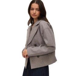 Яке Vero moda Vinceline Short jacket - Grey (Driftwood / Melange) яке,мъжки,якета,дамски,якета,и,палта,vero,moda,vinceline,short,jacket,grey,(driftwood,melange)