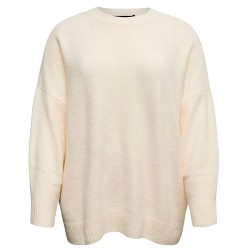 блуза,мъжки,пуловери,дамски,пуловери,vero,moda,curve,boom,o,neck,sweater,beige,(birch,melange)