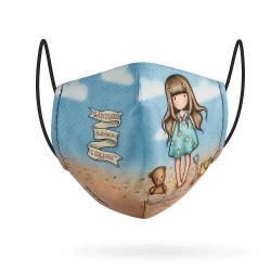 Safta Hello Summer Gorjuss face mask - Blue (Multicolor) други,аксесоари,safta,hello,summer,gorjuss,face,mask,blue,(multicolor)