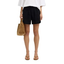 къси,панталони,мъжки,панталони,дамски,панталони,selected,luisa,linnie,linen,blend,shorts,black,(black)
