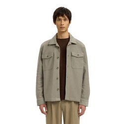 блуза,мъжки,пуловери,selected,oliver,overshirt,sweatshirt,green,(vetiver)