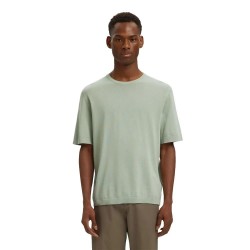 тениска,мъжки,тениски,дамски,тениски,selected,torino,knit,short,sleeve,t,shirt,green,(aqua,gray)