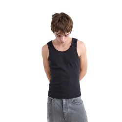 тениска,мъжки,тениски,дамски,тениски,balmohk,30000368,relaxed,washed,sleeveless,t,shirt,black,(black)