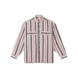 риза,с,дълъг,ръкав,дамски,ризи,мъжки,ризи,balmohk,30000398,vintage,pink,stripes,long,sleeve,shirt,pink,(pink,power)