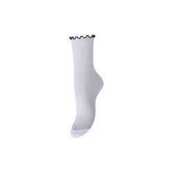 чорапи,дамски,чорапи,pieces,afia,contrast,frill,socks,white,(bright,white,black)