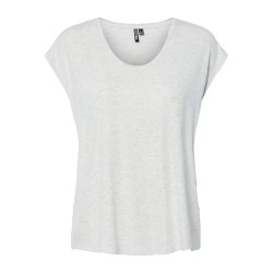 тениска,мъжки,тениски,дамски,тениски,pieces,alice,glitter,short,sleeve,t,shirt,white,(light,grey,melange,glitter,silver)