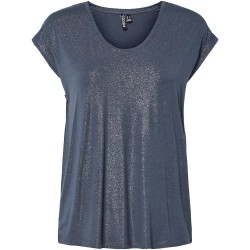 тениска,мъжки,тениски,дамски,тениски,pieces,alice,glitter,short,sleeve,t,shirt,blue,(ombre,blue,glitter,silver)