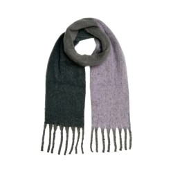 шал,ръкавици,шапки,и,шалове,pieces,bea,narrow,long,scarf,grey,(darkest,spruce,colour,blocking,new)
