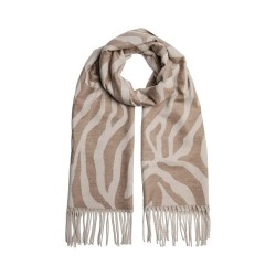 Шал Pieces Elin Long scarf - Beige (Silver Lining / Greige) шал,ръкавици,шапки,и,шалове,pieces,elin,long,scarf,beige,(silver,lining,greige)