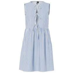 рокля,дамски,поли,и,рокли,pieces,jolly,tie,sleeveless,short,dress,blue,(hydrangea,bright,white)