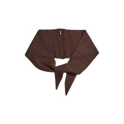 Шал Pieces Komma Triangle scarf - Brown (Hot Fudge) шал,ръкавици,шапки,и,шалове,pieces,komma,triangle,scarf,brown,(hot,fudge)