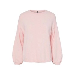 блуза,дамски,пуловери,дамски,плетени,дрехи,pieces,naomi,o,neck,knit,sweater,pink,(roseate,spoonbill,melange)