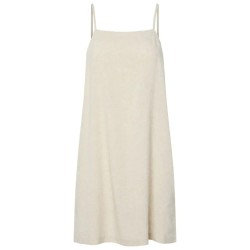 рокля,дамски,поли,и,рокли,pieces,pia,strap,sleeveless,short,dress,beige,(birch,melange)