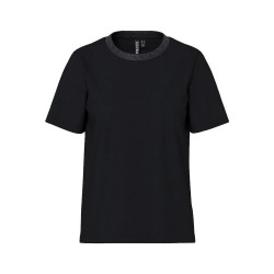 тениска,мъжки,тениски,дамски,тениски,pieces,ria,lurex,short,sleeve,t,shirt,black,(black,lurex,rib)