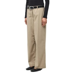 панталони,дамски,панталони,pieces,rosa,wide,high,waist,pants,beige,(greige)