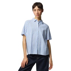 риза,с,къс,ръкав,дамски,ризи,мъжки,ризи,pieces,stinna,short,sleeve,shirt,blue,(hydrangea,bright,white)