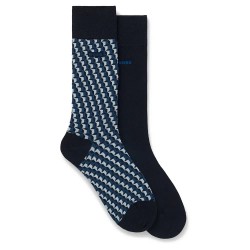 Чорапи BOSS Ministar 10278326 socks 2 pairs - Blue (Dark Blue) чорапи,мъжки,чорапи,дамски,чорапи,boss,ministar,10278326,socks,2,pairs,blue,(dark,blue)