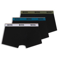Боксерки BOSS Power Trunk 10276514 boxers 3 units - Black (Black) боксерки,мъжко,бельо,boss,power,trunk,10276514,boxers,3,units,black,(black)