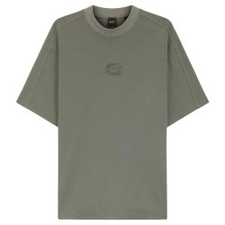 Тениска BOSS Techno T-shirt - Grey (Open Grey) тениска,мъжки,тениски,дамски,тениски,boss,techno,t,shirt,grey,(open,grey)