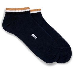 Чорапи BOSS Uni Stripe 10249325 socks 2 pairs - Blue (Dark Blue) чорапи,мъжки,чорапи,дамски,чорапи,boss,uni,stripe,10249325,socks,2,pairs,blue,(dark,blue)