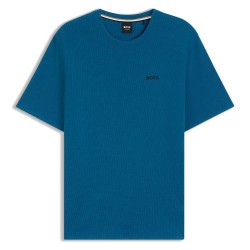 тениска,мъжки,пижами,boss,waffle,10269584,short,sleeve,pyjama,t,shirt,blue,(open,blue)