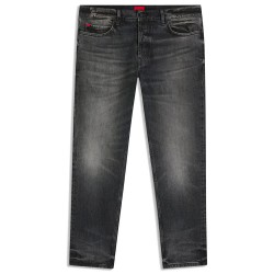 Дънки HUGO 634 10278601 jeans - Black (Charcoal) дънки,мъжки,панталони,дамски,панталони,hugo,634,10278601,jeans,black,(charcoal)