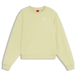 блуза,дамски,блузи,hugo,deroxina,10276710,sweatshirt,yellow,(medium,beige)