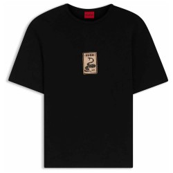 тениска,мъжки,тениски,дамски,тениски,hugo,dobul,10279195,t,shirt,black,(black)