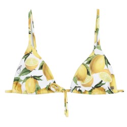 HUGO Fancy Triangle 10269296 bikini top - Yellow (Bright Yellow) дамски,бански,костюми,hugo,fancy,triangle,10269296,bikini,top,yellow,(bright,yellow)