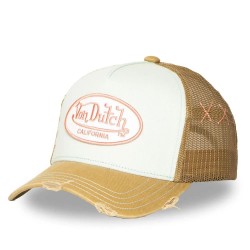 шапка,всички,шапки,von,dutch,vd,1,ct,used,11,cap,brown,white,(white,brown)