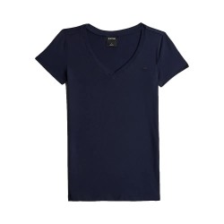 Тениска G-Star Base short sleeve v neck T-shirt - Blue (Osaka Blue) тениска,мъжки,тениски,дамски,тениски,g,star,base,short,sleeve,v,neck,t,shirt,blue,(osaka,blue)