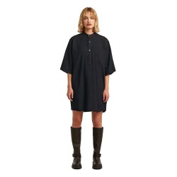 Рокля G-Star D28402-E393 3/4 sleeve dress - Black (Dark Black Gd) рокля,дамски,поли,и,рокли,g,star,d28402,e393,3,4,sleeve,dress,black,(dark,black,gd)