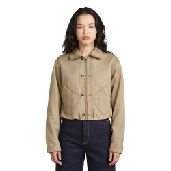 Яке G-Star D28439-E347 Cropped jacket - Beige (Safari) яке,мъжки,якета,дамски,якета,и,палта,g,star,d28439,e347,cropped,jacket,beige,(safari)