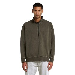блуза,мъжки,пуловери,g,star,d28700,e161,half,zip,sweatshirt,green,(asfalt,gd,snow,bleach)